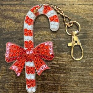 Candy Cane Ornament/ Key Holder